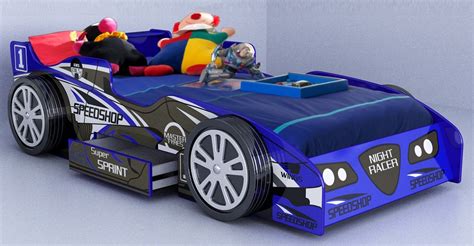 Race car bedroom furniture is a part of 36+ amazing car themed kids bedroom design ideas pictures gallery. Creative Race Car Beds For Toddlers - HomesFeed