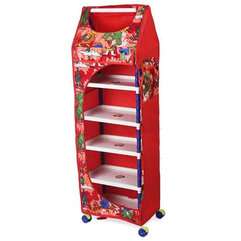 This almirah for kids comes with 5 shelves that make it easy to organize your books, clothes baby almirah has 4 wheels attached to it, so you can move it anywhere in your house or your kids room. Child Craft 6 Shelves Kids Almirah - Buy Child Craft 6 ...
