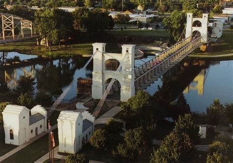 Waco Suspension Bridge Waco History