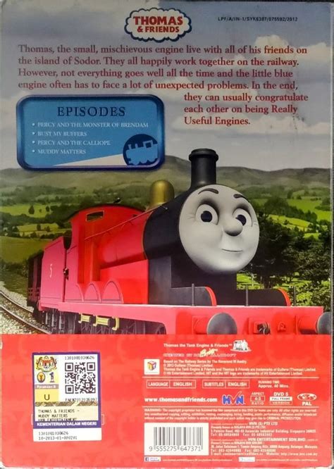 Thomas The Tank Engine Dvd Thomas And Friends Hobbies And Toys Music