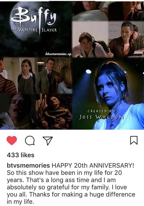Pin By Nina Sju On BTVS Buffy The Vampire Slayer Happy 20th