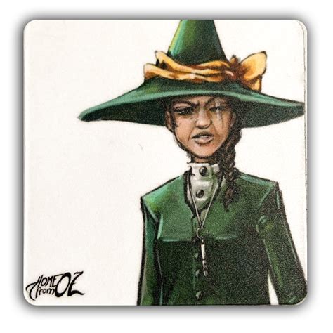 Wicked Witch Magnet Home From Oz