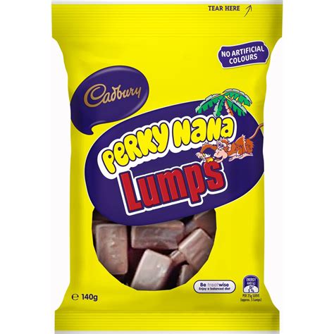 Cadbury Perky Nana Lumps 140g Big W