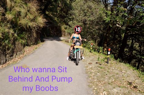 Aishasluttya Semi Nude Biker On Road Hold Your Breath Guys She Will Jerk U Off Wellozze