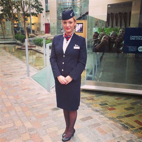 British Airways Stewardess Proud ☺️ Wingsday Britishairways
