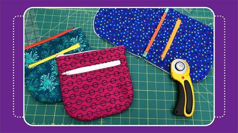 How To Sew A Duo Zipper Pouch With Crafty Gemini Crafty Gemini