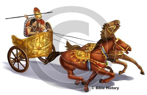 Greek Chariots Bible Illustration Hi Res Download 1 Year License