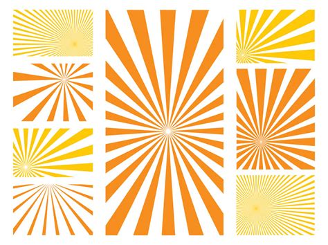 Sunburst Patterns Graphics Vector Art And Graphics