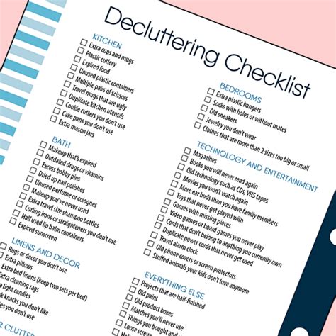 75 Things To Throw Away Today Free Printable Declutter Checklist