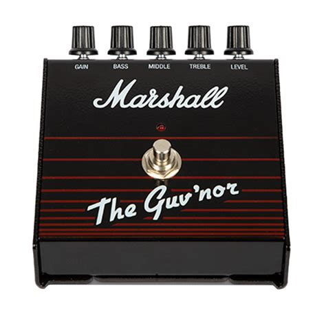 Marshall Guvnor Pedal Boost Overdrive Distortion And Fuzz Mannys