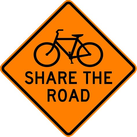 Share The Road Sign Order Bicycle Road Signs And Share The Road Bike