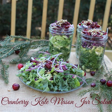 Christmas Cranberry Kale Salad The Clean Cooks
