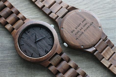 The Beck Wooden Watch Wooden Watches For Men Wooden Watch Engraved