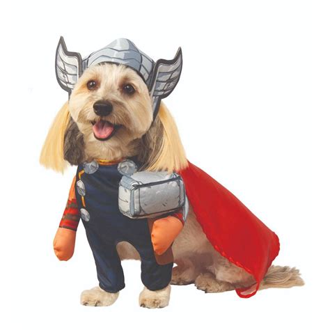 Marvel Walking Thor Dog Costume Baxterboo