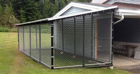 How To Build A Chain Link Fence Dog Kennel