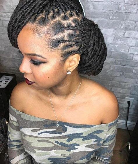 We have been loving the short dreads style. Pin by Cristella Lifenlove on I ️ Dreads in 2020 | Locs ...