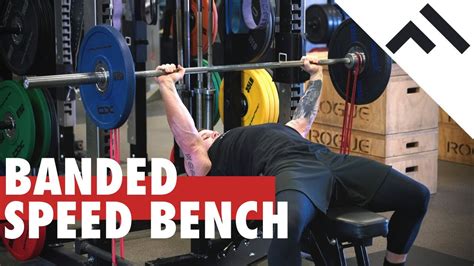 How To Speed Bench Press With Bands Full Progression Youtube