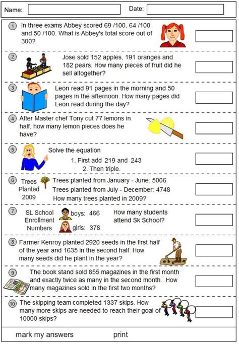 Problems Solving Using Addition Studyladder Interactive Learning Games