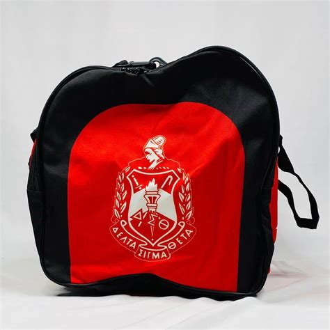 Delta Sigma Theta Black Duffle Bag The King Mcneal Collection