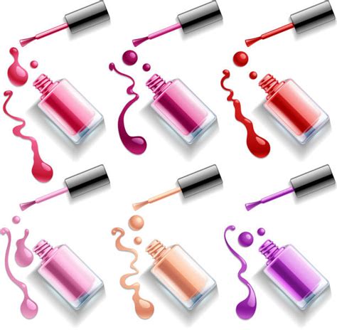 Nail Polish Spill Clip Art Vector Images And Illustrations Istock