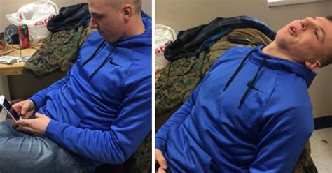 Marine In Training Catches His Girlfriend Cheating By Facetiming Her With A Fake Facebook