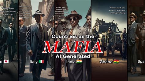 Countries As The Mafia Ai Generated 2023 Youtube