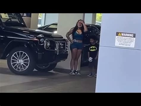 Blueface Bought His Baby Mama Jaidyn Alexis A New Car Youtube