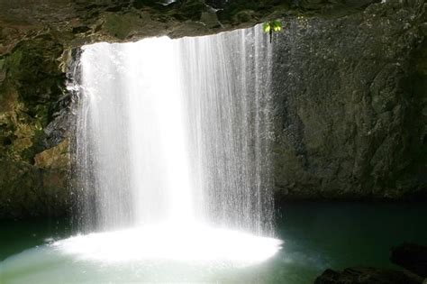 Natural Arch Waterfalls Queensland Australia Queensland Australia