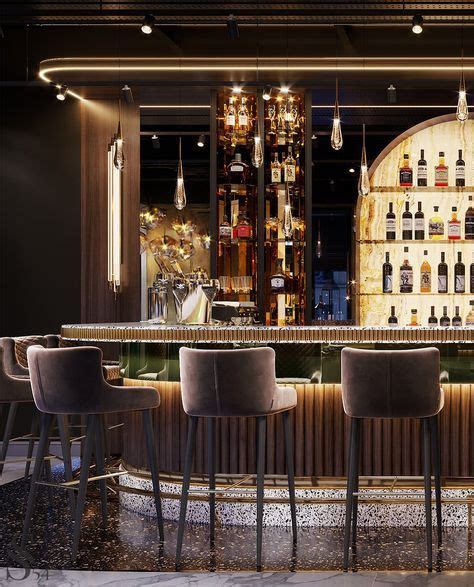 Luxury Restaurant Lounge Interior Hotel Bar Design Bar Interior