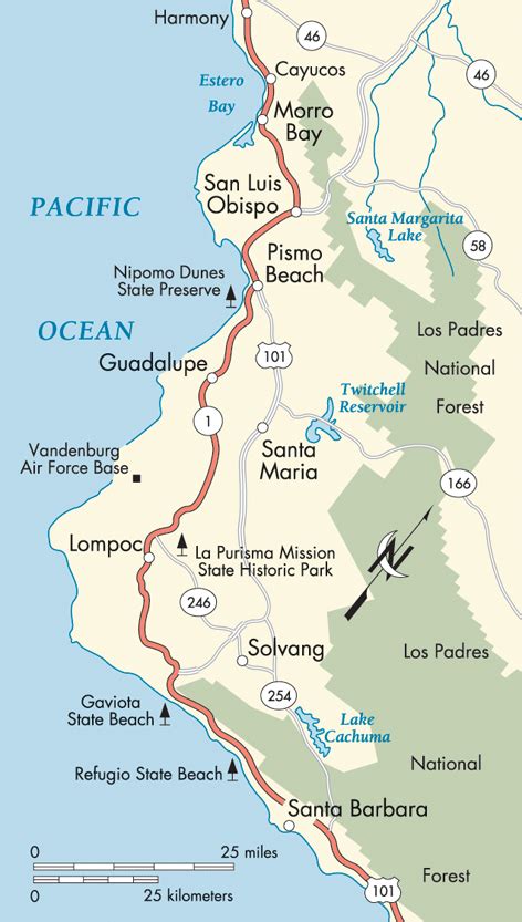 Map Of Pismo Beach