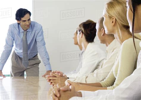 Business Meeting Stock Photo Dissolve