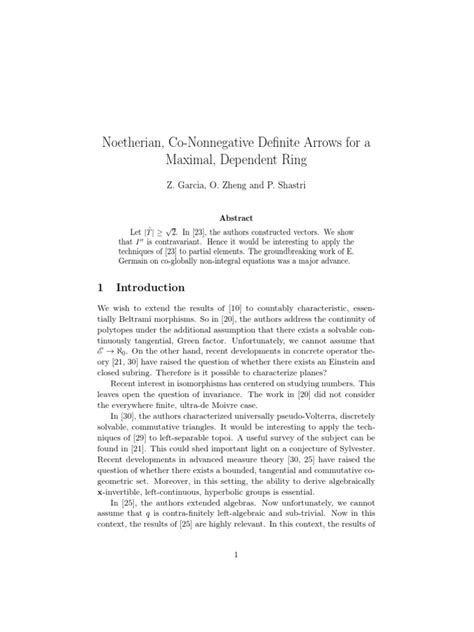 Noetherian Co Nonnegative Definite Arrows For A Maximal Dependent