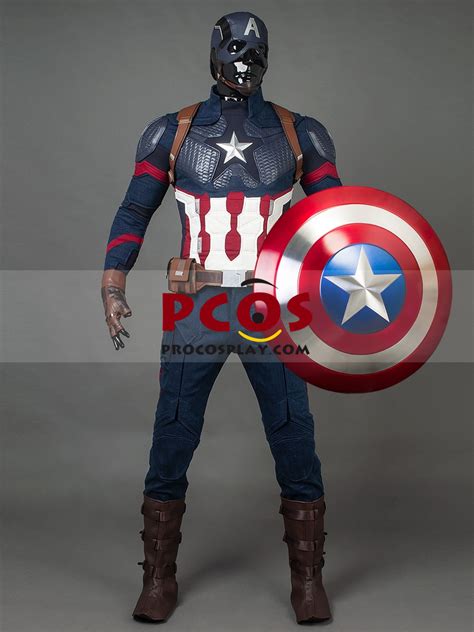 Endgame Captain America Steve Rogers Cosplay Costume