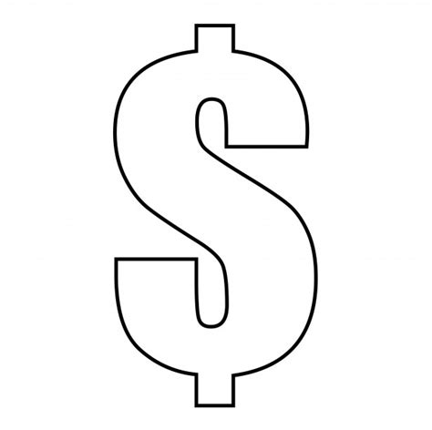 As punishment for breaking it in the 1994 movie serial mom, for. Dollar Sign Outline Free Stock Photo - Public Domain Pictures