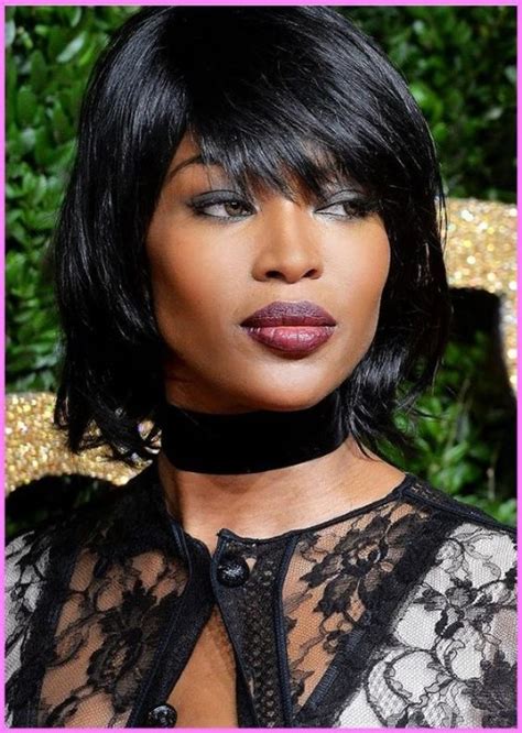 Shoulder Length Hair With Bangs And Layers For Black Women New