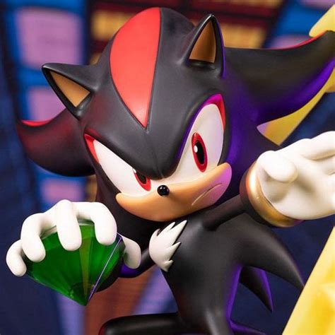 Statue Sonic The Hedgehog Statue Shadow The Hedgehog Chaos Control By