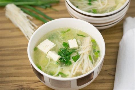 Vegetable Tofu Soup Recipe Tofu Tofu Soup Food Recipes