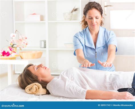 Reiki Healing Stock Photo Image Of Cure Indoors Lifestyle 38951742