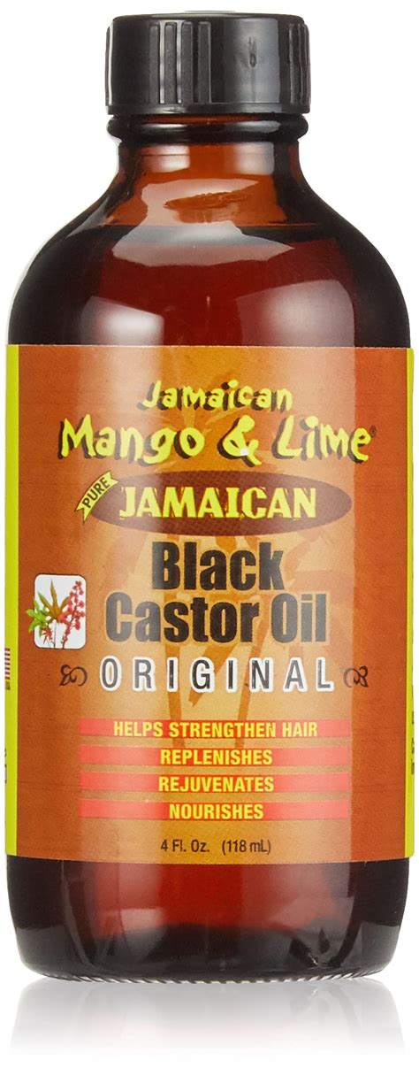 jamaican mango and lime black castor oil 4 oz original