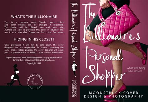 The Billionaires Personal Shopper Moonstruck Cover Design And Photos