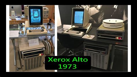 Xerox Alto Primera Pc Con Gui Y Ratón 1973 Youtube