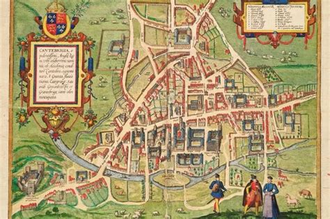 Amazing 400 Year Old Map Gives A Glimpse Of Ancient Cambridge