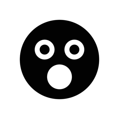Shocked Emoji Icon — Stock Vector © Get4net 159649272