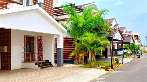 Gated Community Individual Luxury Villas For Sale In Saravanampatti