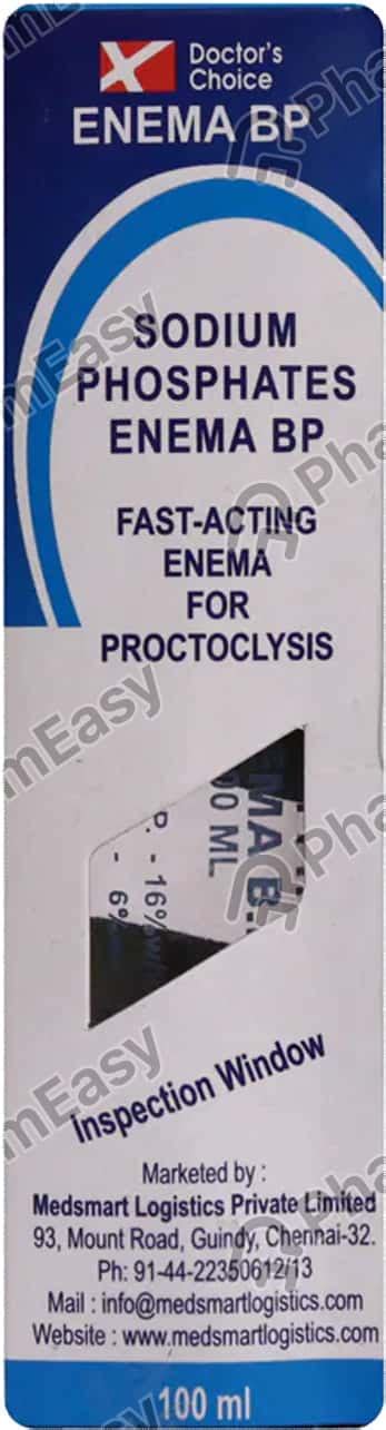 Procto Clysis Enema 065 Enema 100 Uses Side Effects Price