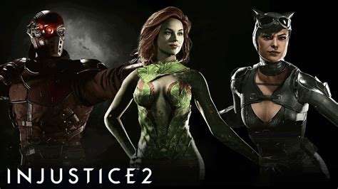Injustice 2 Poison Ivy Deadshot And Catwoman Gameplay Stream This