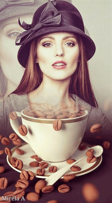Pin By Narges On Portrait Coffee Girl Girl Photography Photomontage