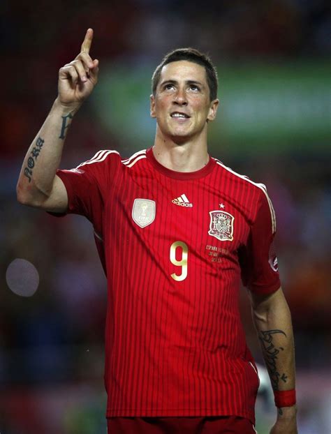 Fernando Torres On The Spain National Team Spain National Football