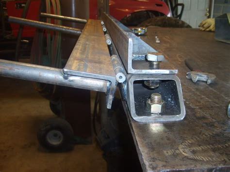 Homemade Metal Workbench Home Made Sheet Metal Brake Piratexcom X And