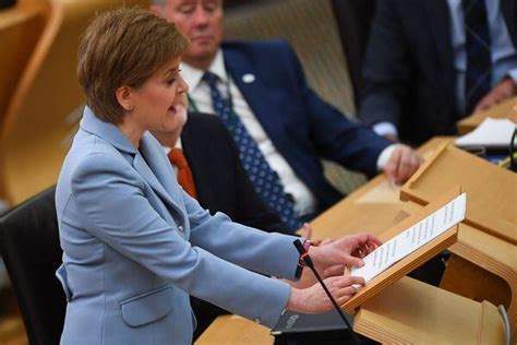 Scottish First Minister Nicola Sturgeon Calls For New Independence Vote For October The